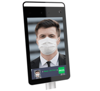 Tablet for mask wearing control